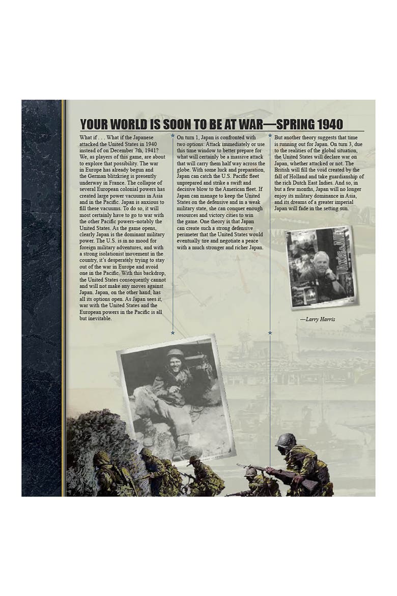 1940 Pacific 2nd Edition WWII War Miniatures Strategy Board Game, Alternate, color, Multicolored