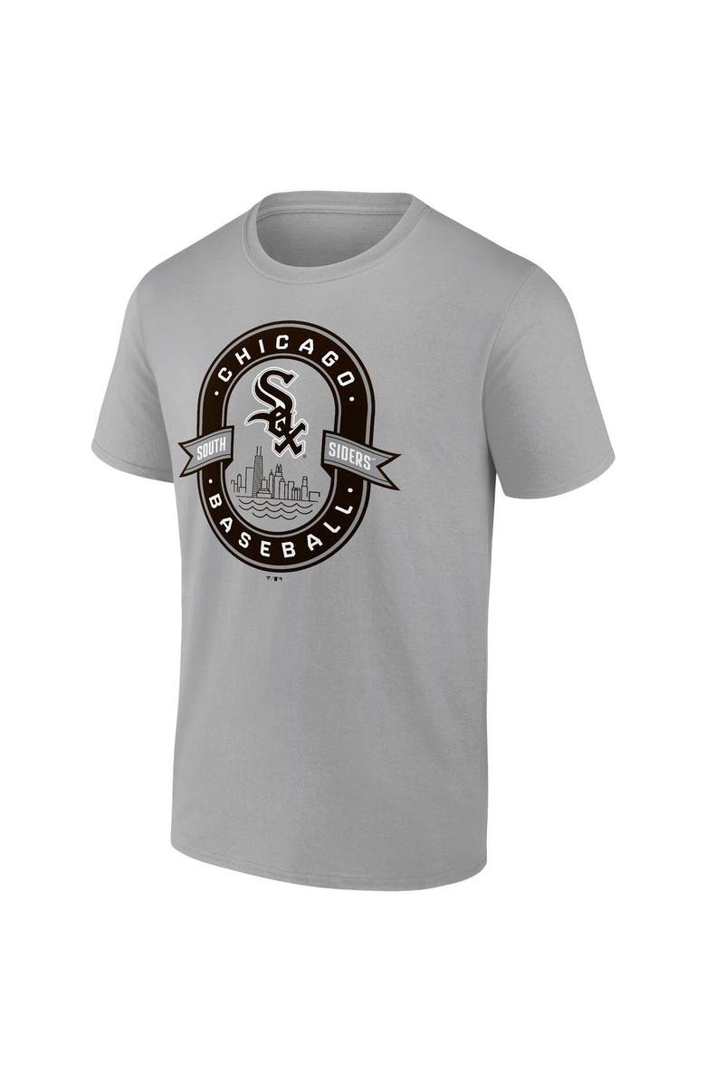 FANATICS Men's Fanatics Branded Gray Chicago White Sox Iconic Glory Bound T-Shirt, Alternate, color, Gray
