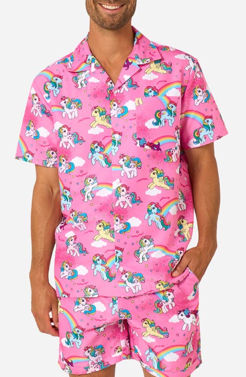 Rainbow Sky My Little Pony Camp Shirt