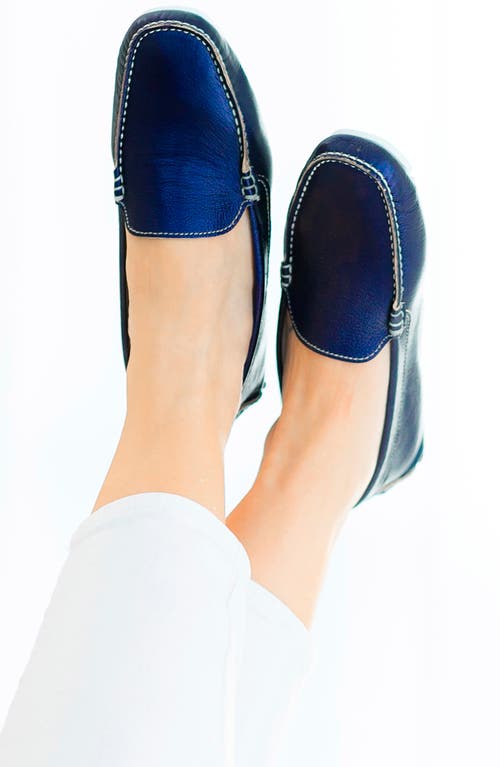 Beautiisoles Cassandra Loafer In Navy