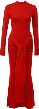 HOUSE OF CB Imogen Drape Mermaid Gown