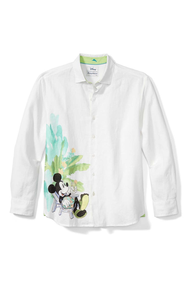 mens mickey mouse dress shirt Disney Big Boys Aloha Hawaiian Mickey Mouse Button Down Dress Shirt