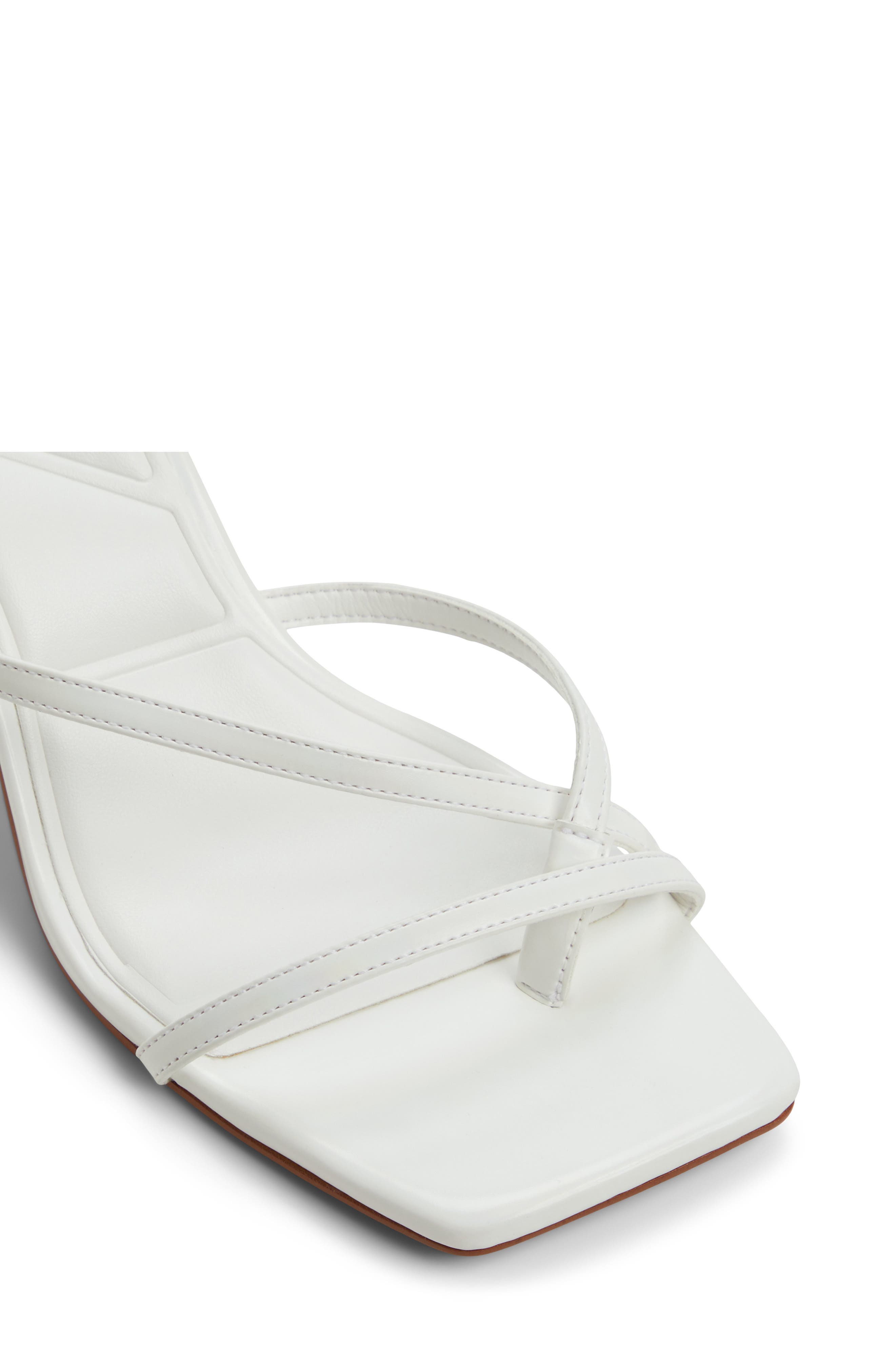 ALDO Calypsa Slide Sandal, Alternate, color, White