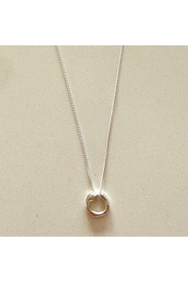 Narla Necklace, Main, color, Sterling Silver
