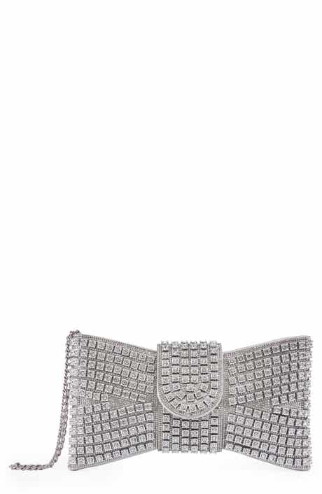 Dazzling Bow Evening Bag