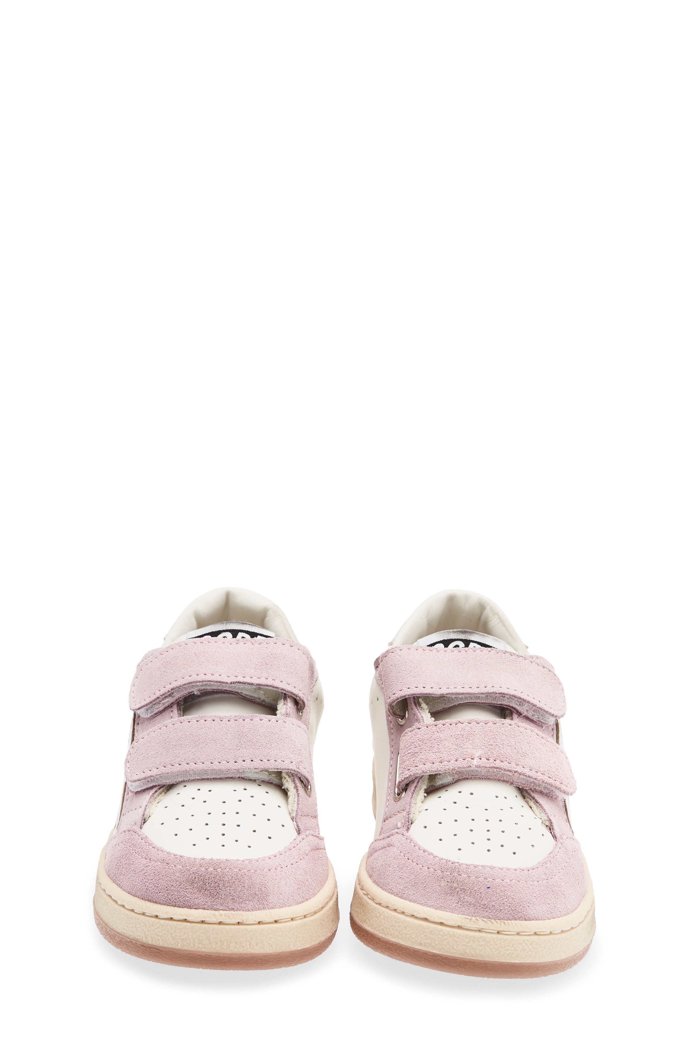 Kids' Ball Star Sneaker, Alternate, color, WHITE/ LILAC/ SILVER