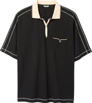Tombolo Raglan Mesh Polo