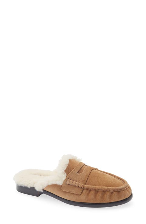 Carter Genuine Shearling Mule