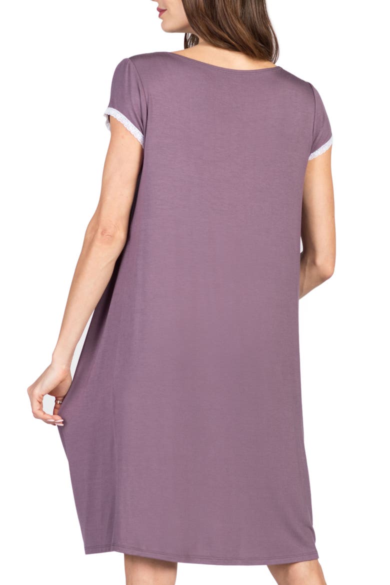Joliet Maternity/Nursing Nightgown, Alternate, color, LILAC