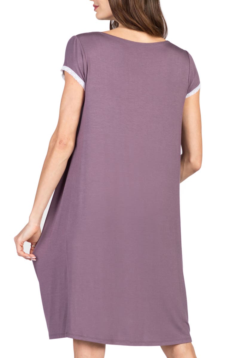 Savi Mom Joliet Maternity/Nursing Nightgown, Alternate, color, 