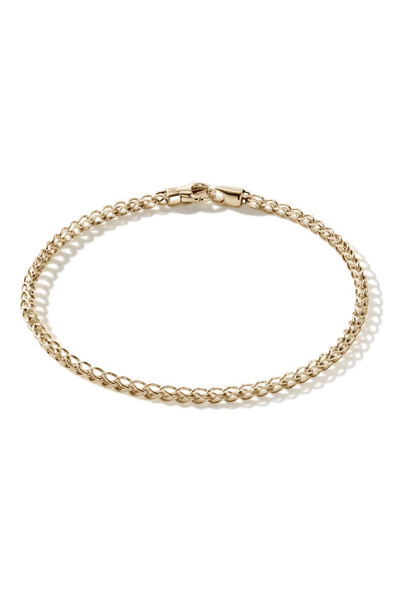 Surf Bracelet, Gold, 2.3mm, Main, color, GOLD