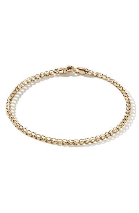Surf Bracelet, Gold, 2.3mm