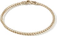 John Hardy Surf Bracelet, Gold, 2.3mm