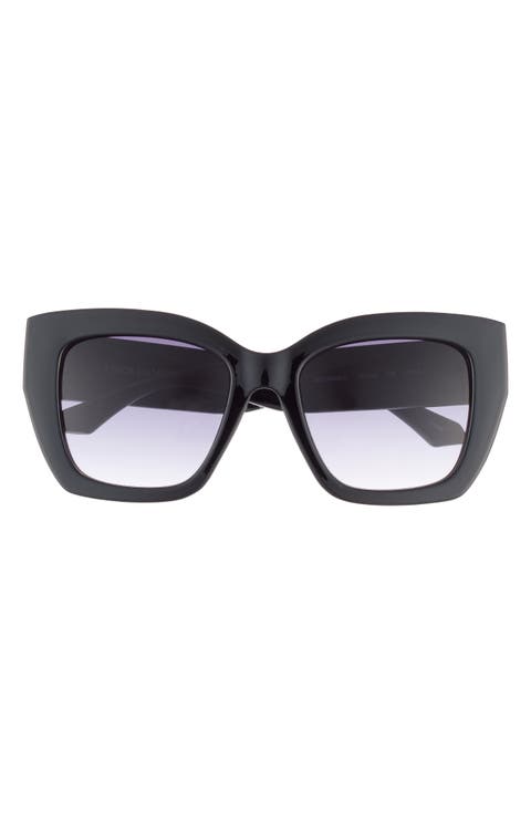 51mm Gradient Cat Eye Sunglasses