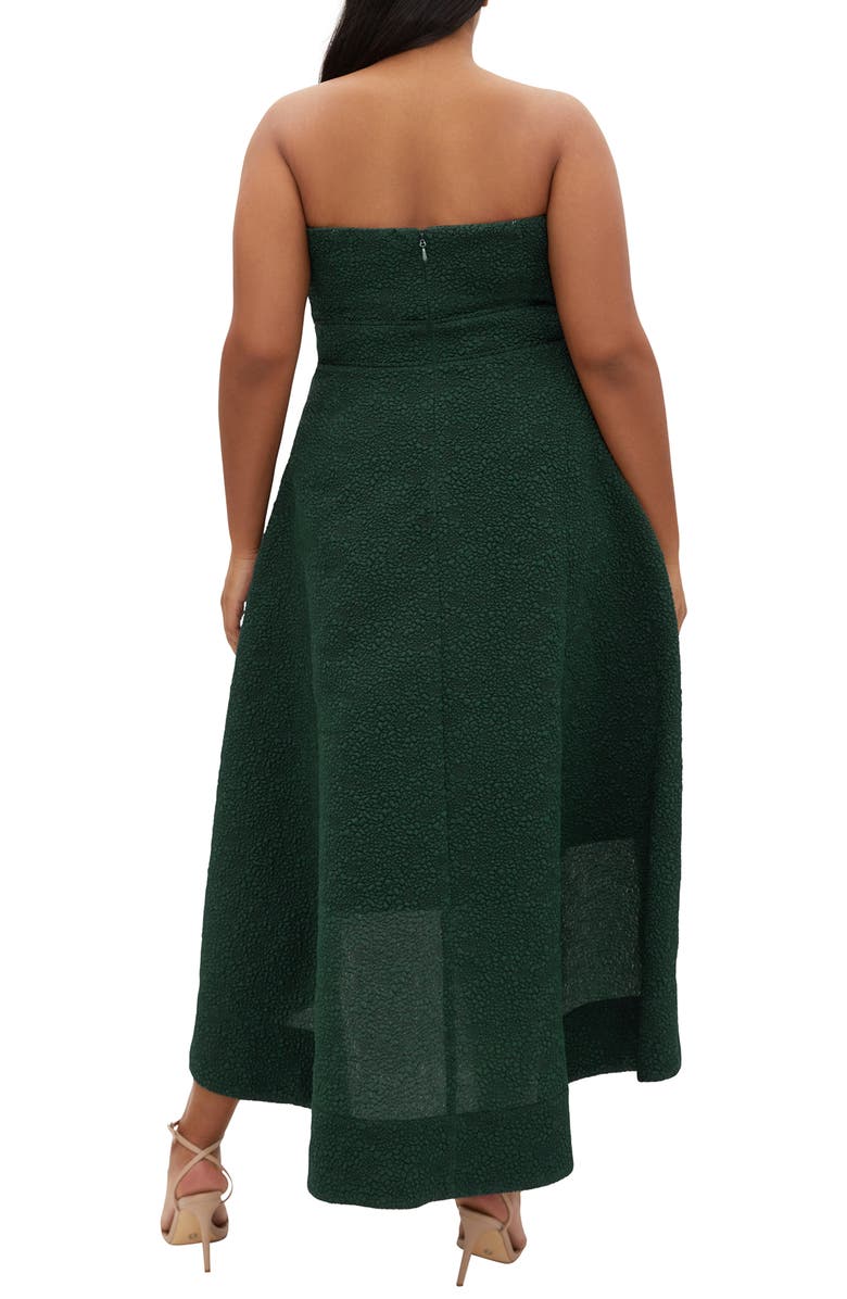 City Chic Tiffany Maxi Dress, Alternate, color, Emerald