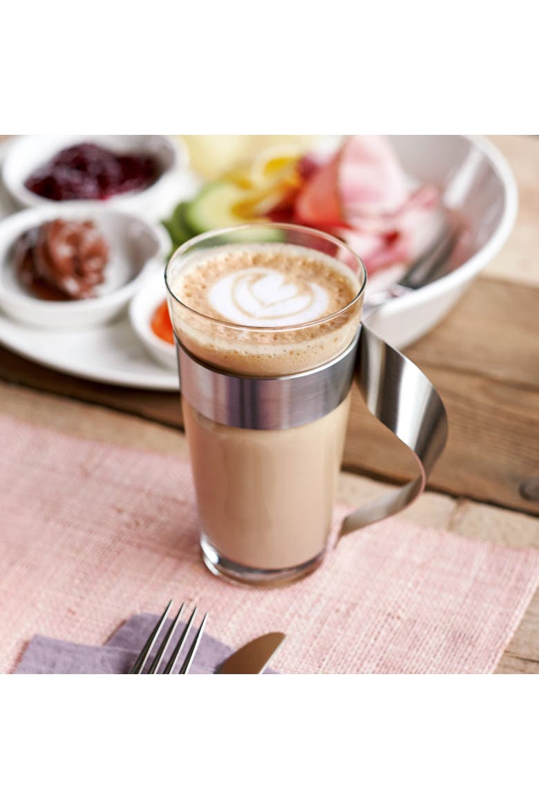 NewWave Latte Macchiato glasses Set of 2, Alternate, color, clear
