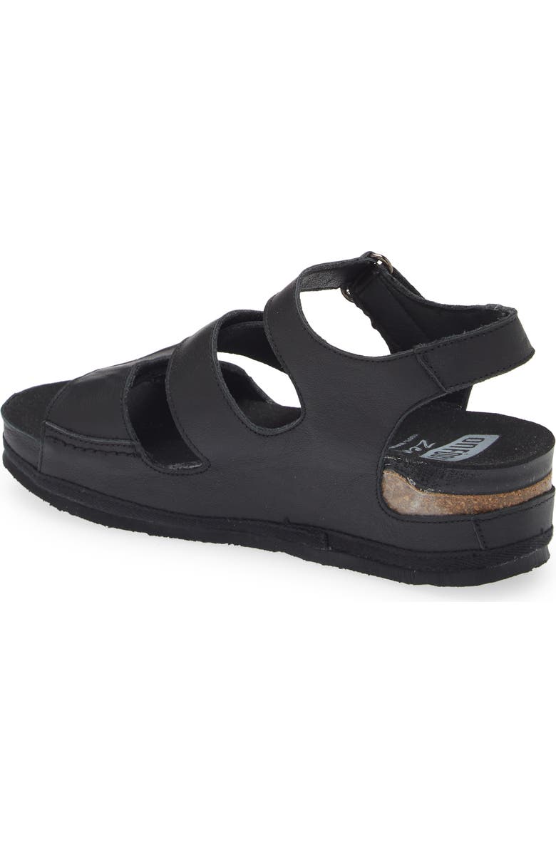 On Foot 201 Slingback Platform Sandal, Alternate, color, Negre Black