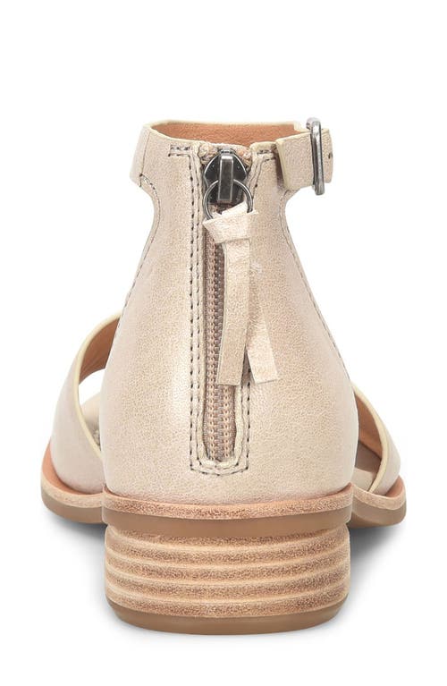 Söfft Faxyn Ankle Strap Sandal In Tapioca Grey