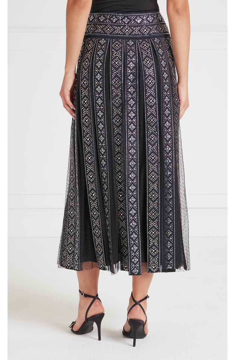 Temperley London Gallantry Skirt, Alternate, color, Black