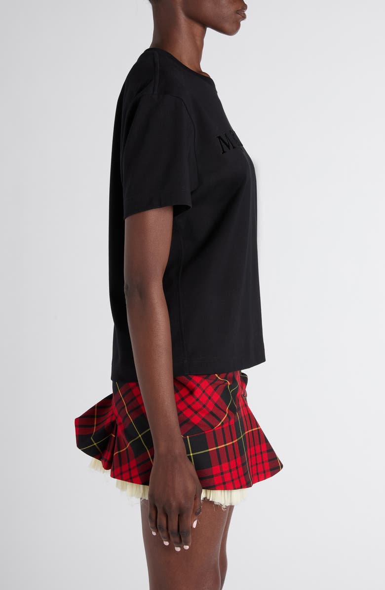 McQueen Jersey Logo T-Shirt, Alternate, color, Black