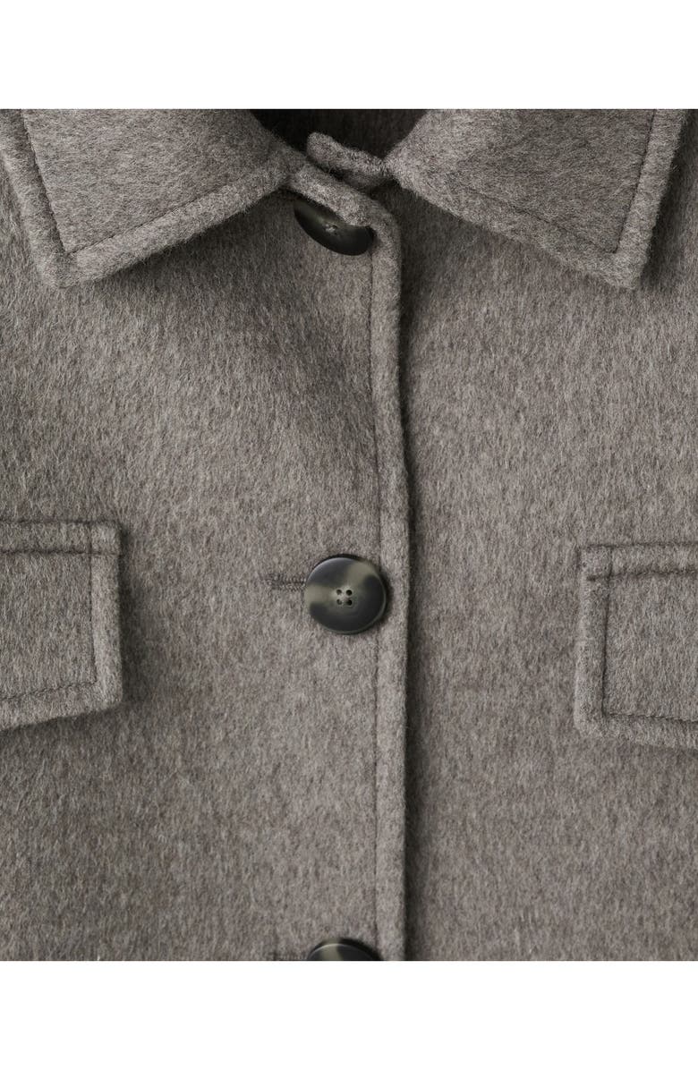 MANGO Wool Blend Jacket, Alternate, color,