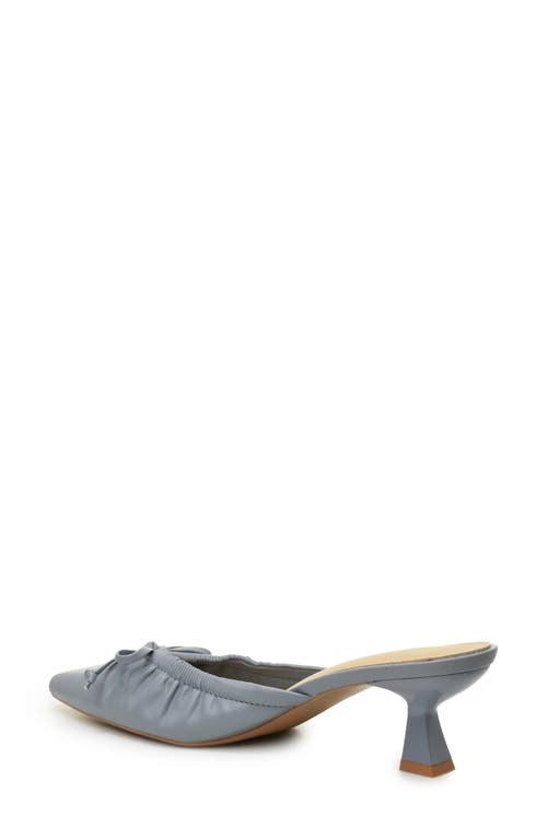 NICOLE MILLER NICOLE MILLER BOW KITTEN HEEL MULE