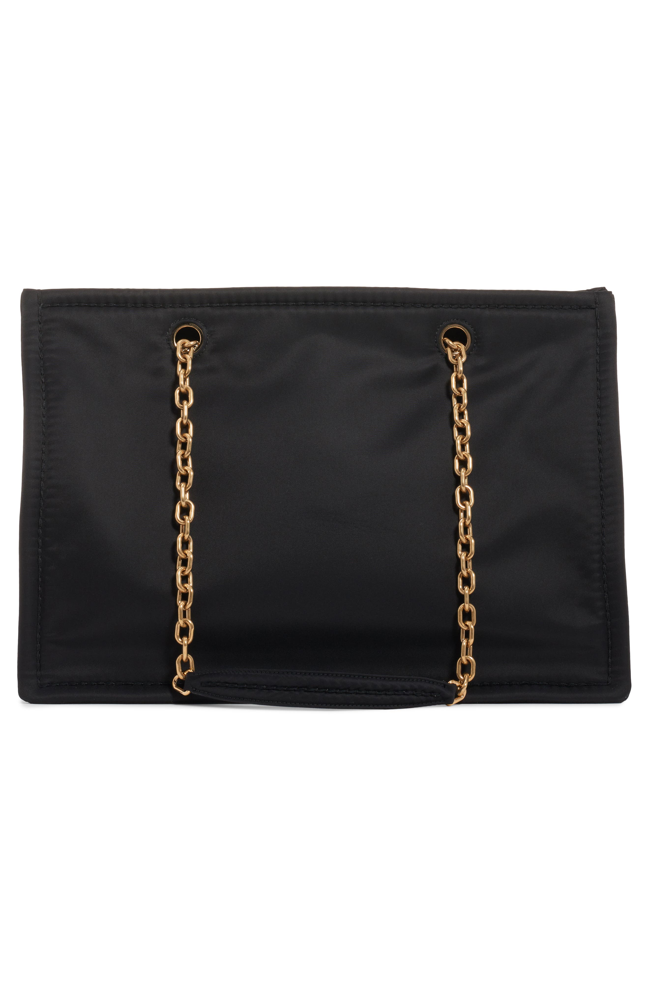 Prada Logo Nylon Shoulder Bag, Alternate, color, 