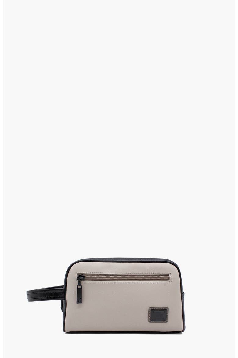 Club 537 Toiletry Bag, Main, color, Black / Tan