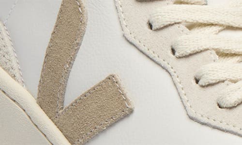 Veja V-90 Leather Sneaker In White