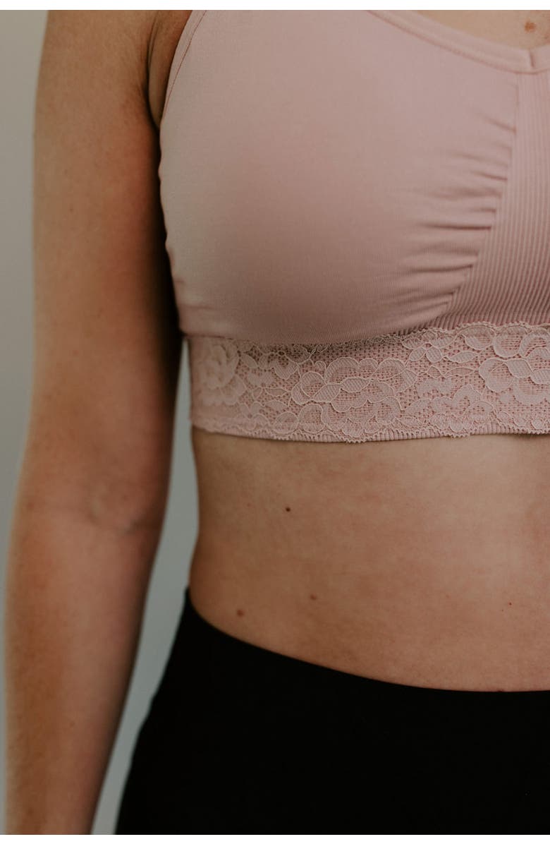 Blush & Bashful Blush Bra, Alternate, color, Petal
