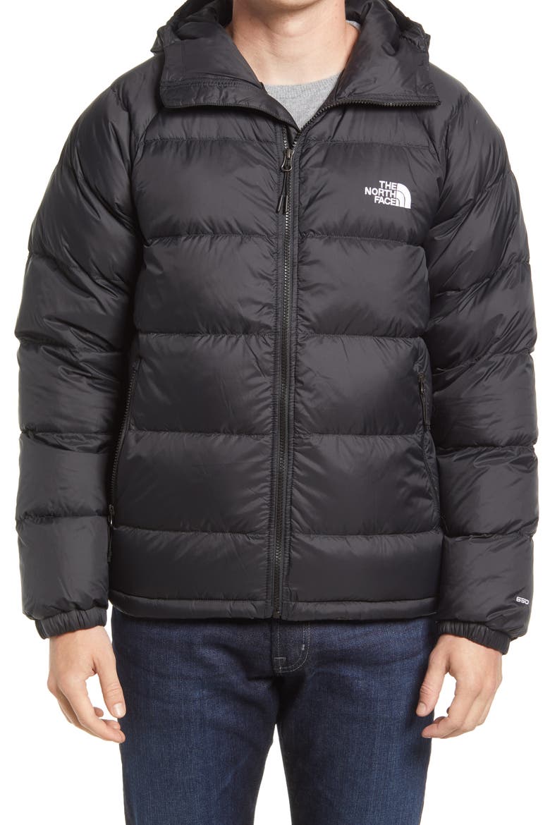 Hydrenalite Water Repellent 600 Fill Power Down Jacket, Alternate, color, TNF BLACK
