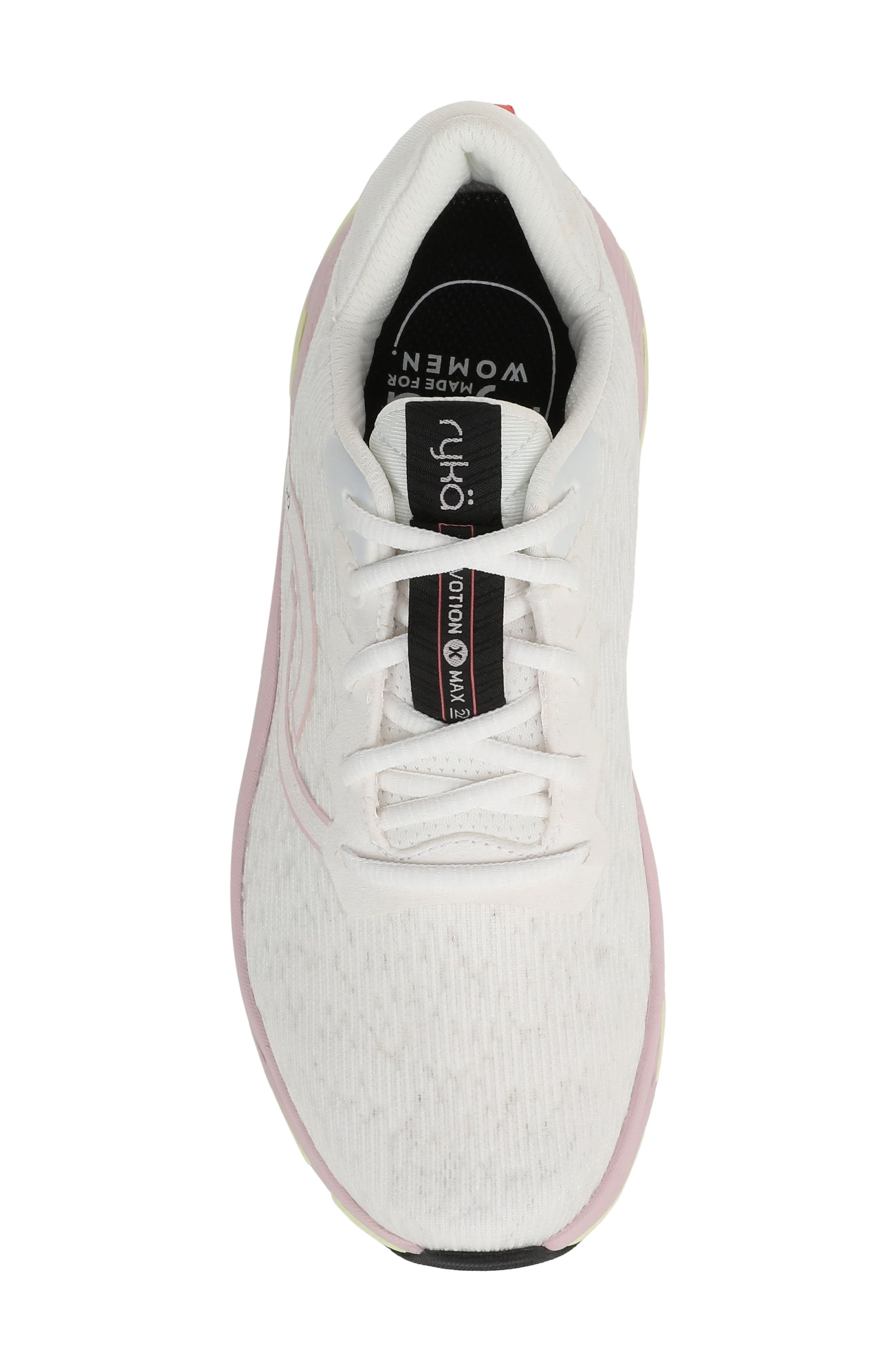 Devotion X Max 2 Walking Sneaker, Alternate, color, WHITE ALYSSUM