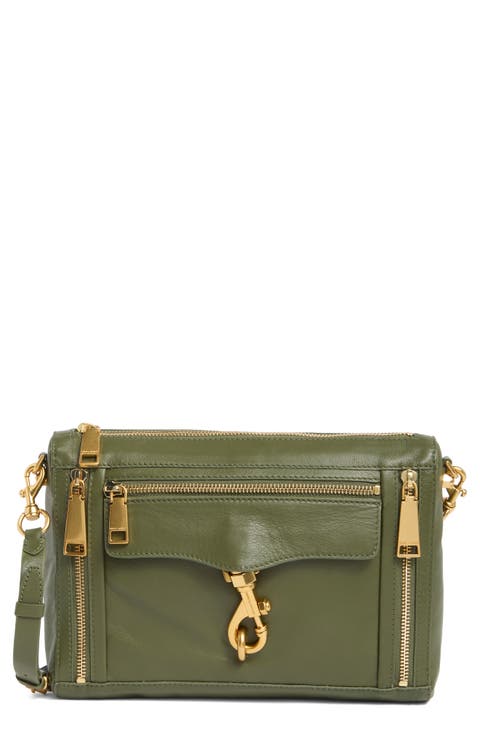 MAC Leather Crossbody Bag
