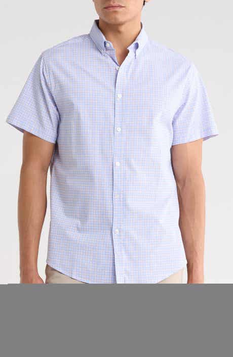 DENIM AND FLOWER Check Print Button-Down Shirt