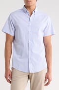 DENIM AND FLOWER Check Print Button-Down Shirt