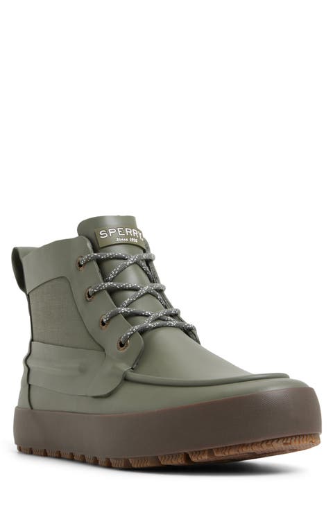 Sleet Lace-Up Rain Boot (Men)