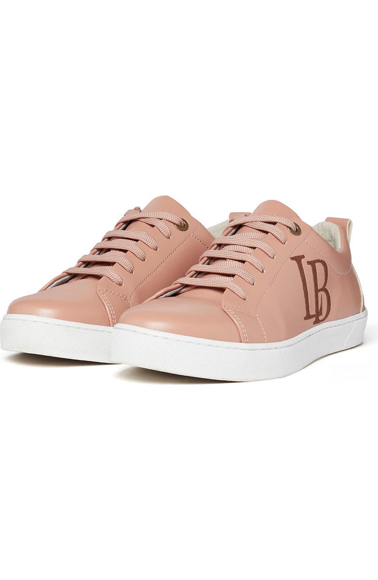 LaBante London LB Nude Apple Leather Sneakers for Women, Alternate, color, Nude