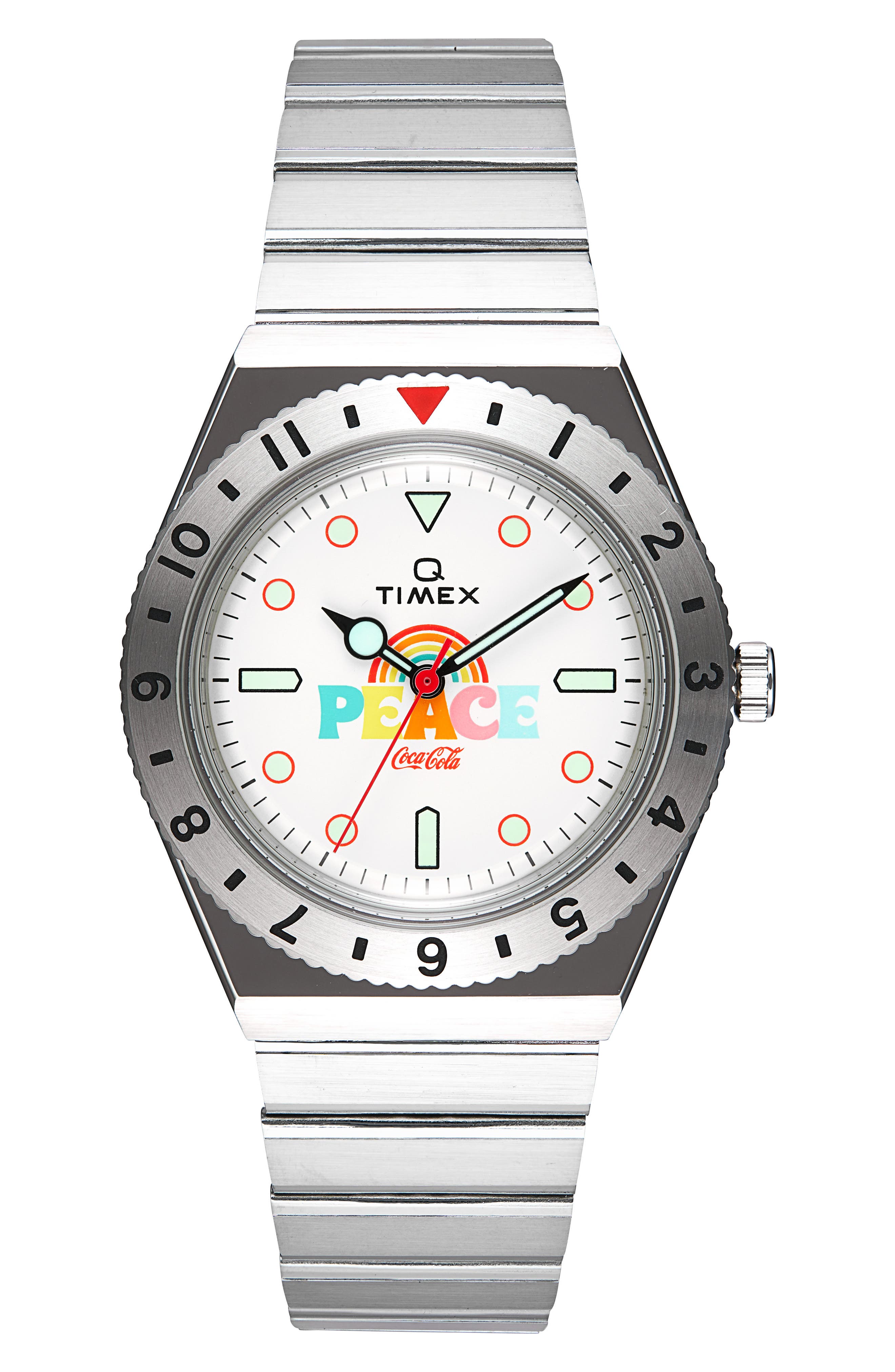 Timex® x Coca-Cola Unity Bracelet Watch, 38mm