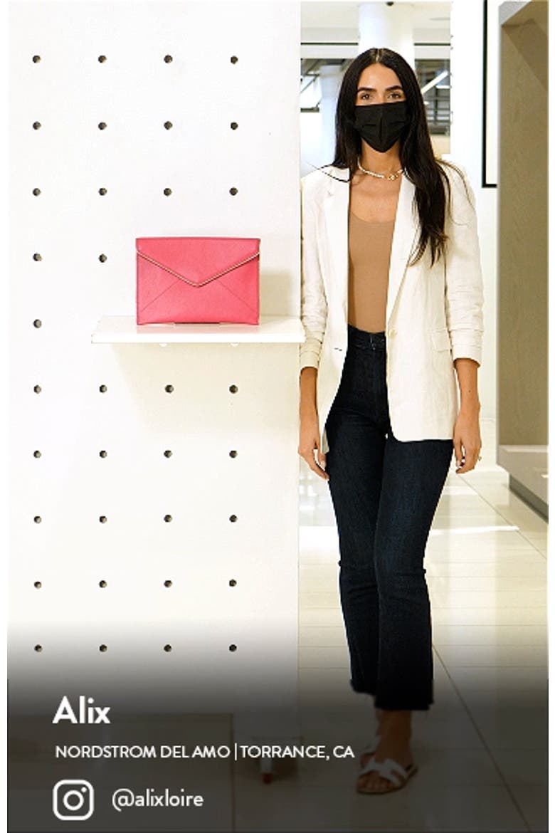 Leo Leather Envelope Clutch video