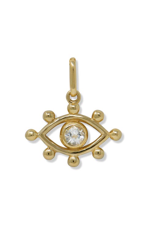 Dew Drop Evil Eye Charm