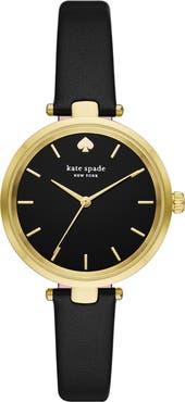 Kate Spade New York holland leather strap watch, 28mm