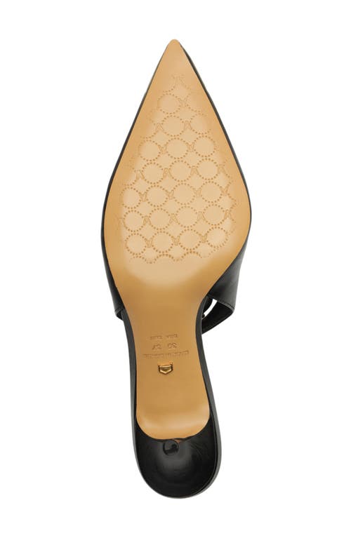 Arezzo Laurel Pointed Toe Slingback Pump In Black