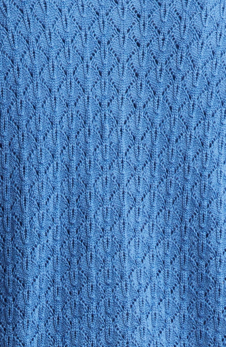 John Smedley Winster Wool Cardigan, Alternate, color, Saltire Blue