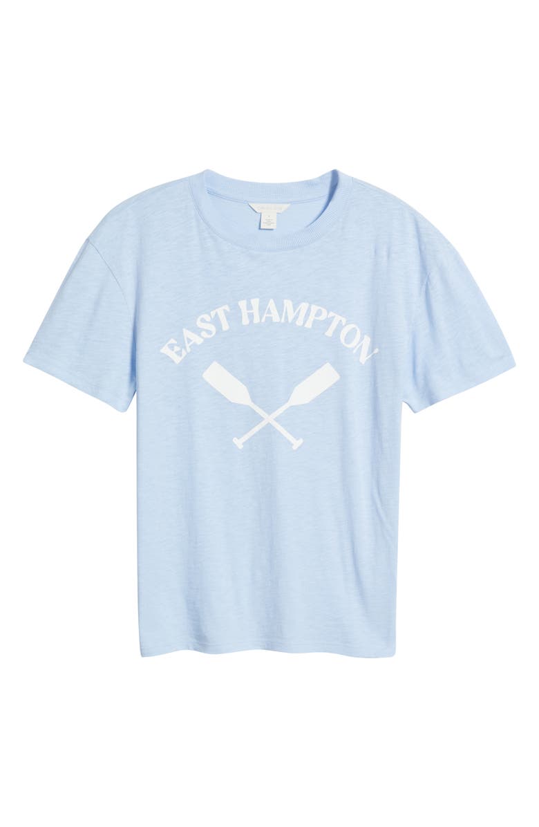 Caslon<sup>®</sup> East Hampton Cotton Graphic T-Shirt, Alternate, color, Blue Hampton Graphic