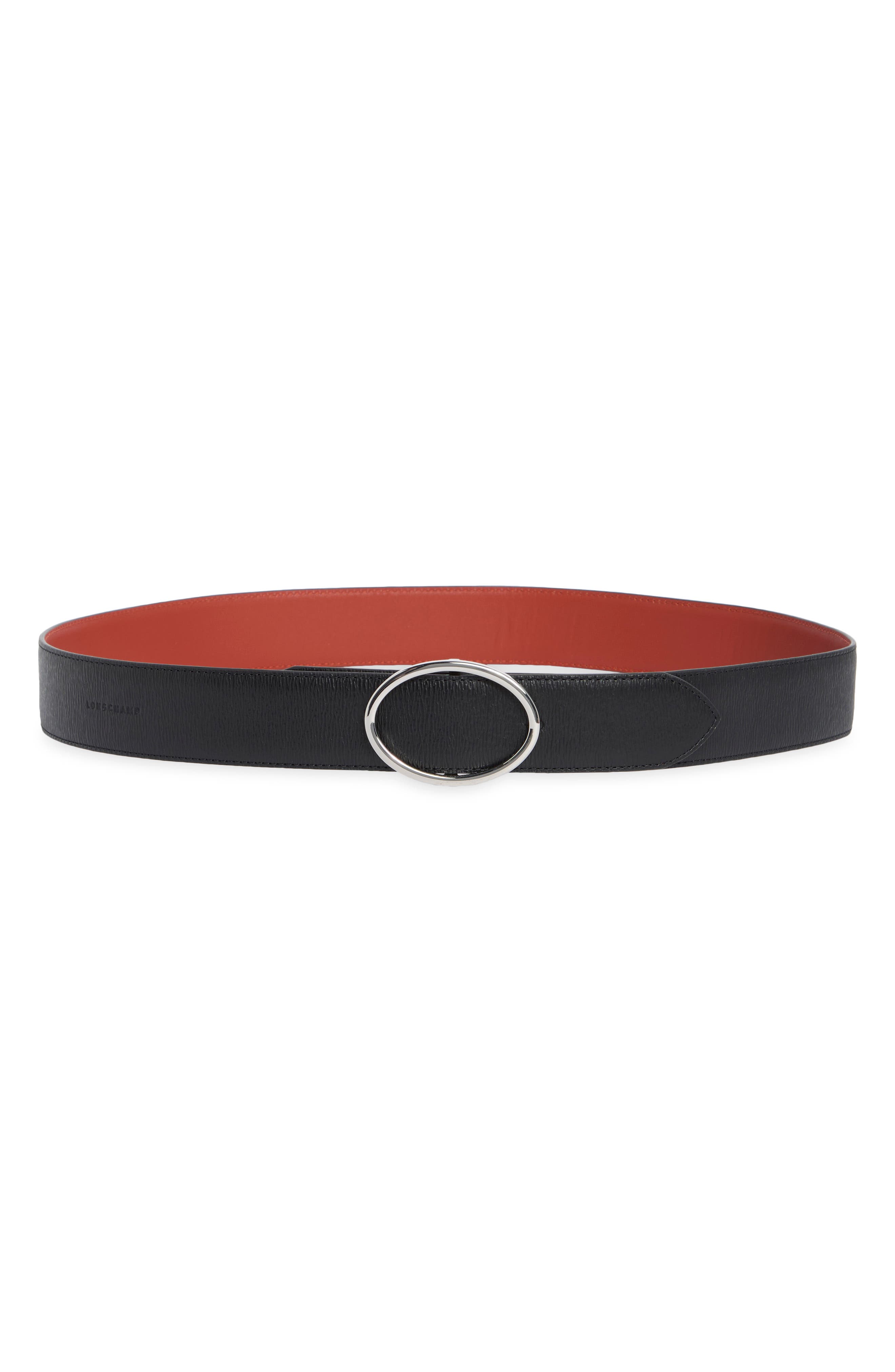 Longchamp Reversible Leather Belt