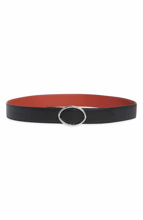 Longchamp Reversible Leather Belt