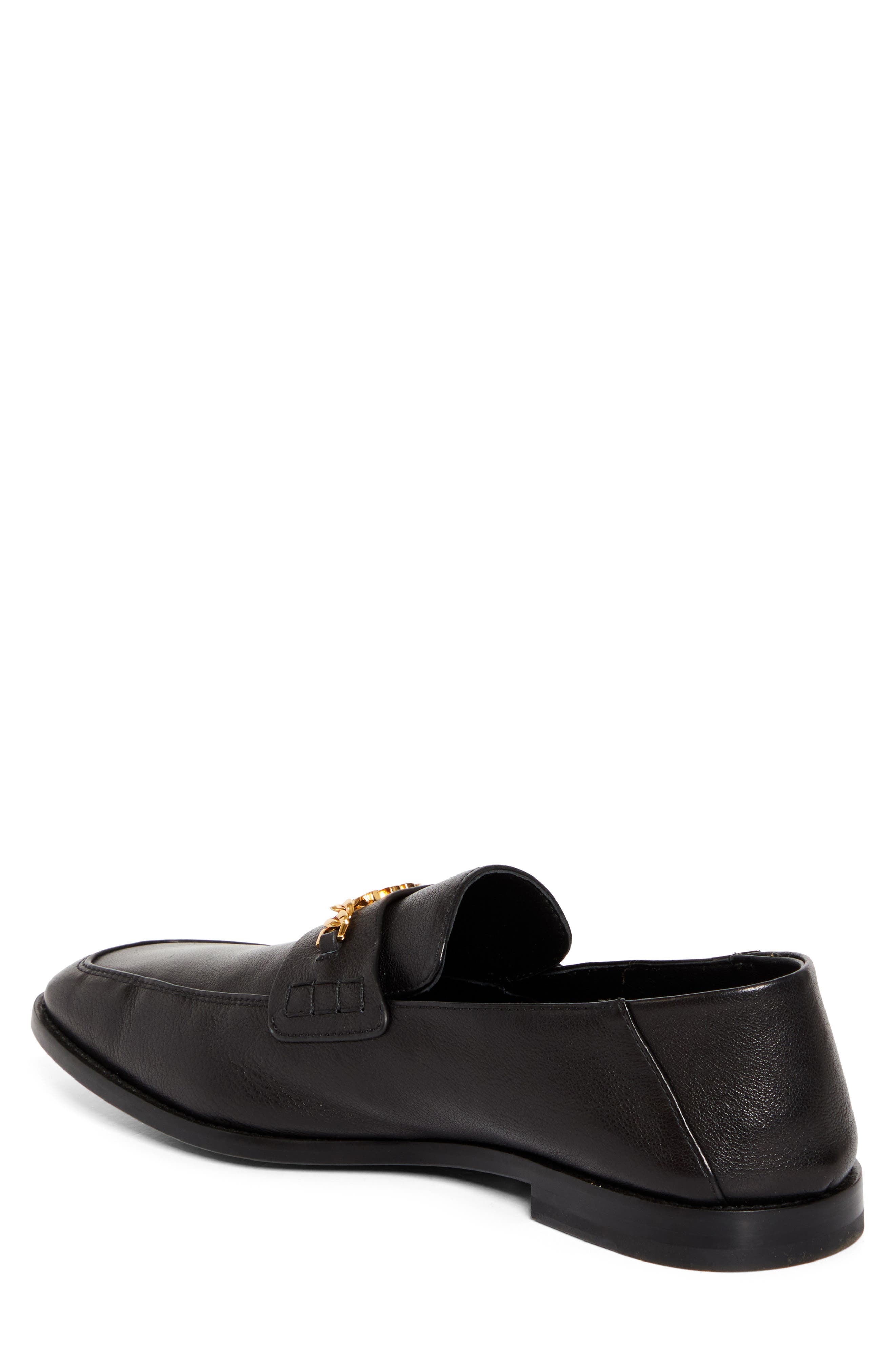 AMIRI MA Chain Penny Loafer, Alternate, color, Black