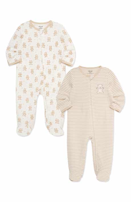 Kids' Bears 2-Pack Cotton Footies