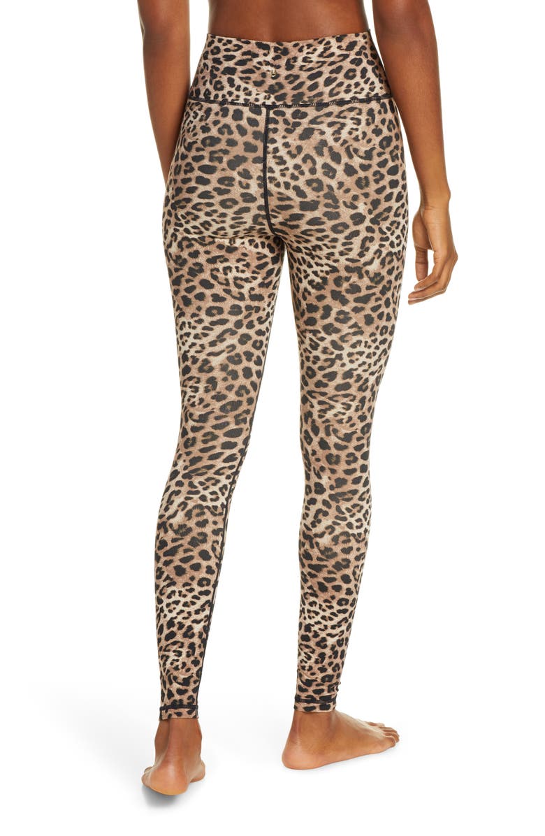 Spiritual Gangster Spritual Gangster Perfect Cheetah Print Leggings, Alternate, color,