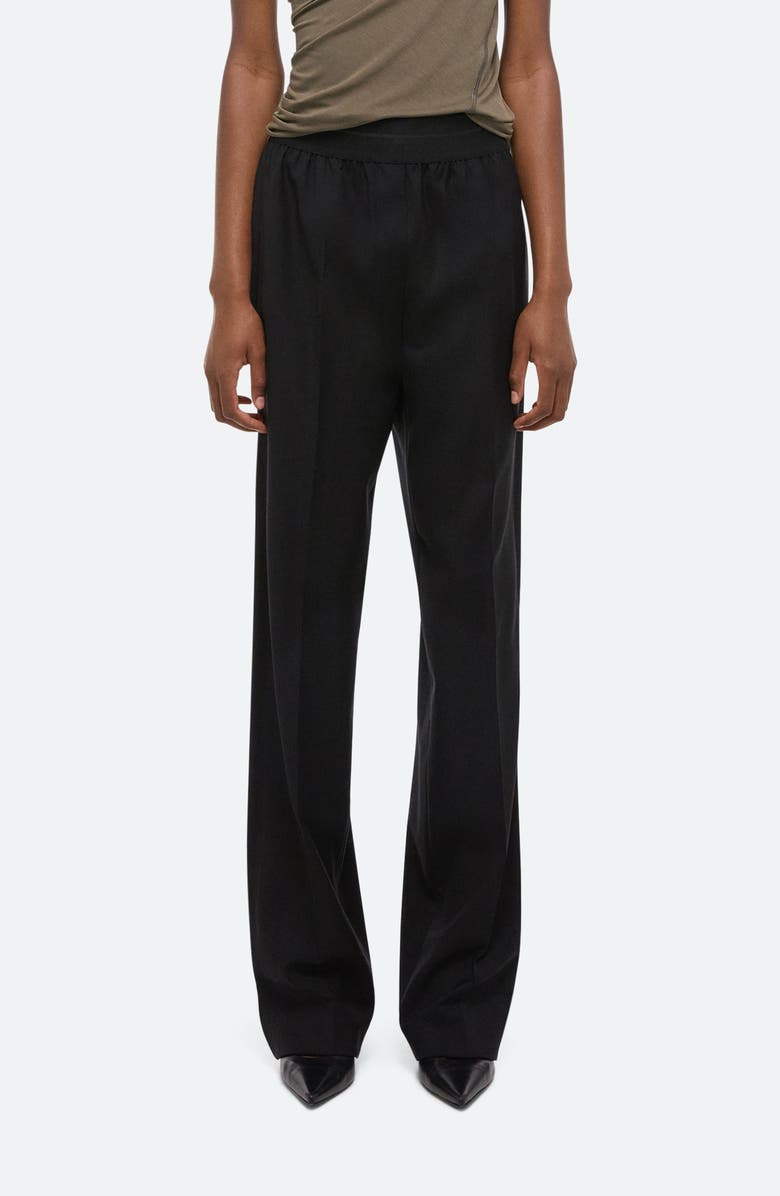 Helmut Lang Car Straight Leg Virgin Wool Pants, Main, color,
